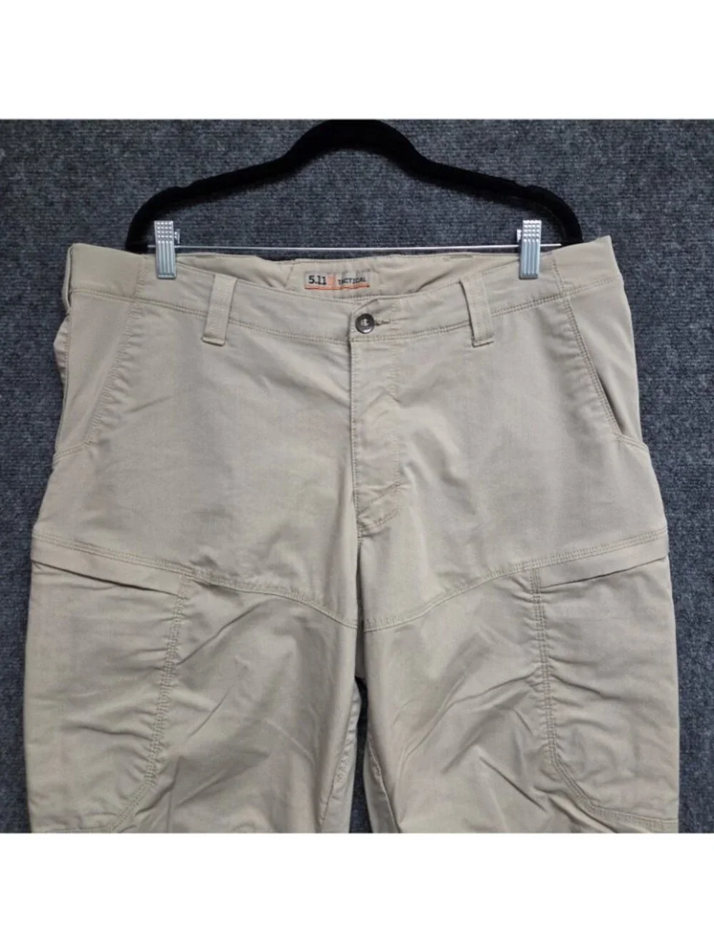 5.11 Tactical Apex Pants Mens 40x34 Khaki Tan Cargo Stretch Performance 74434